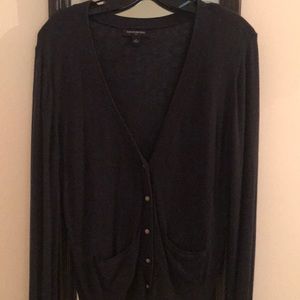 Banana republic navy cardigan - lightweight